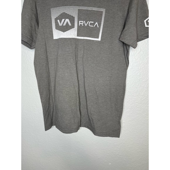 RVCA Gray Graphic T-Shirt - Picture 4 of 6